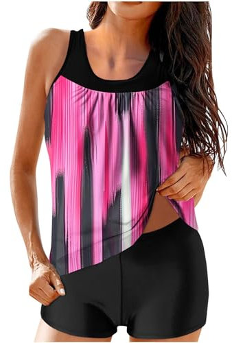 - Sexy Tankinis - Black Halter Bikini top - Womens high Neck Swimsuits - Cap Sleeve Bikini top - Long Bikini top - high Waisted high Cut Bikini Bottoms - White Tummy Control