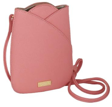Camomilla Milano Borsa a Tracolla Donna, Portacellulare, Collezione Tulip, Colore Rosa