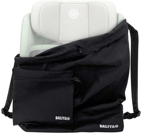 Daliya® JOYMAX Transporttasche für Faltbare Auto-Kindersitze – robuste, Schutzhülle mit Rucksackfunktion, ideal für den Transport von Kindersitz, Sitzerhöhung & Kinderautositz auf Flugreisen
