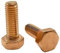 1/2PCS T2 Rame Puro Esterno Vite Esagonale Conduttivo Rame Rosso Viola Conducibilità di Rame Bullone M3 M4 M5 M6 M8 M10 M12(12mm,M10 (1pcs))