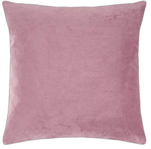 PAD - Elegance - Samt Kissen, Zierkissen, Kissenhülle - 50 x 50 cm - Farbe: Lilac, Flieder, Lila Rosa - ohne Füllung