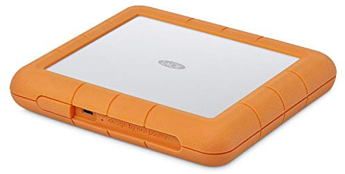 LaCie Rugged RAID Shuttle, 8To, Disque Dur Externe Portable HDD, PC Mac iPad & iPhone, Data Rescue Service (STHT8000800)