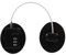 ULTECHNOVO Refrigerator Lock Combination Coded Fridge Lock Children Safety Door Lock Adhesive No Keys Black