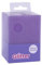 APLI 18755 - Pot à crayon en silicone de la gamme Glitter Collection - Couleur: Violet - Dimensions: 70 * 70 * 95 mm