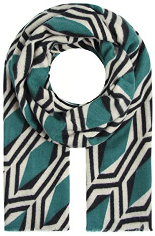 Majea Damenschal Winterschal Strickschal Damen Schal (880042) (blau 8)