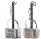 Multibao Marvel Avengers Thor Mjolnir Hammer Keyring Key Ring Chain Gadget Desk Toys Top Focus Spiral Fingertip Stress Relief ADD ADHD EDC Gift (Ancient Gold)