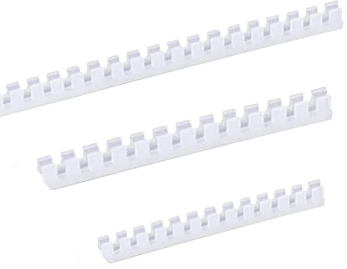 KafTon Grommet Strip Panel Serrated Edging Protection Electrical Cable Run 0.1-1.0mm to 3.2-4.5mm (1.6-2.0mm - 1 Meter)
