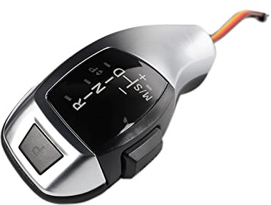FINMOKAL Automatik LED Schaltknauf Schalthebel für BMW E90 E92 E93 F30 Style Silber Neu