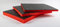 TYGR Multilayer Schaumstoff 600x600x30 rot für Werkzeug, Kamera & Co. | Einfaches Bearbeiten | Werkzeugeinlage | Koffereinlage | Kaizen