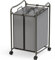 SimpleHouseware 2 Bags Laundry Sorter, Dark Grey