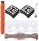 Leadaybetter UV810 Roller Brush Filter Replacement for Shark DuoClean NV800 NV800W NV801 NV801Q NV803 Powered Lift Away Speed Upright Vacuum, Compare to Part # 1147FT800 & 1148FT800 & XHF680 & XFF680