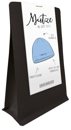 Grafik Werkstatt Unisex Mütze | Moin, blau, Standard