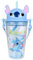 sarcia.eu Disney Stitch Vaso transparente con pajita/bidón 450ml