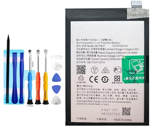 Vvuilsty BLP907 Replacement Battery for OnePlus Nord N20 5G GN2200 CPH2459, Rechargeable 0 Cycle Battery Compatible with OnePlus Nord N20 with Repair Tool Kits