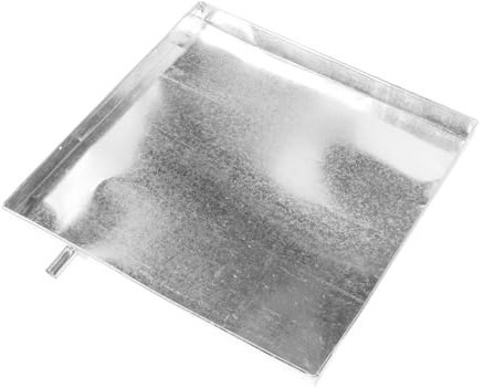 KITANDOVE Bandeja de agua para aire acondicionado conductos arpillera mini refrigeradores recipiente doble un bandeja de drenaje de plástico accesorios de aire acondicionado planchar Silver