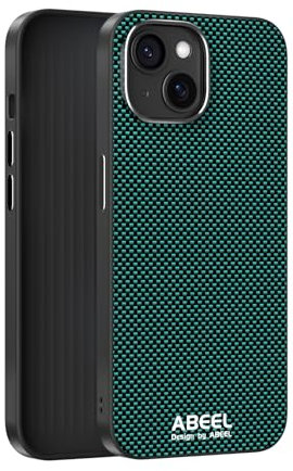 COQUE Custodia per Apple iPhone 15 Cover,texture micro-goffrata 6D, custodia protettiva antiscivolo anti-impronta per Apple iPhone 15-Verde