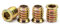 Drenky Insertos de Madera 40 Piezas M5x10mm Tuercas de Inserción Roscadas en Aleación de Zinc, Tuercas para Madera y Insertos Tuerca para Ensamblaje de Muebles