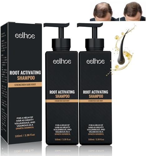 Spartan Root Activator Shampoo Spartan Root Activator Haarwachstum Shampoo für schnelles Haarwachstum (2 Packungen) Gloss Grey