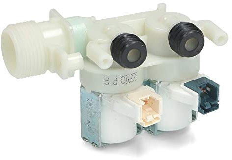 Indesit 110333 - Electroválvula doble para lavadora (10 mm de diámetro)