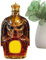 Sghtil Botella de licor de - Jarra de de 300 ml - Cierre hermético 3D Diseño Vacío para Vino Bebidas Bodega Casa Presentación comercial