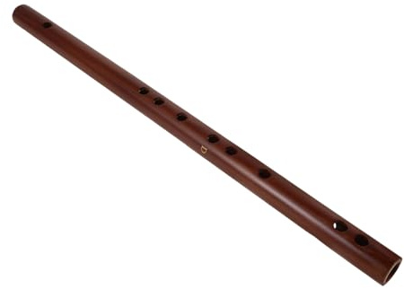 DECOMELODY D schlüssel Bambusflöte Traditionell Chinesische Querflöte ohne Membranloch Handgefertigt Robust für Anfänger und Erwachsene zum Lernen und Musikgenuss