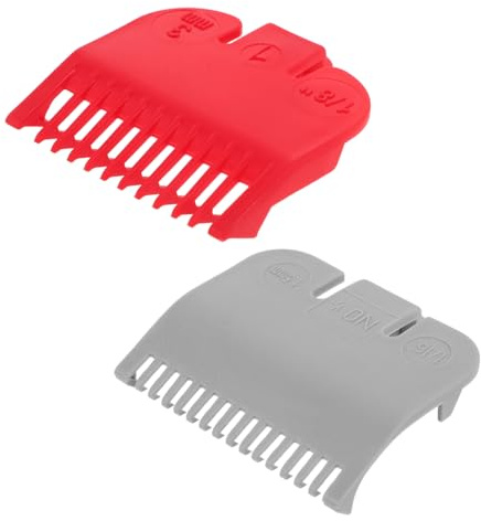 SOIMISS 2 Stück Haarschneidemaschinen Aufsätze Haarschneidekamm mit Schnallenbegrenzung Professionelles Haartrimmer Zubehör für Präzise Haarschnitte Friseure und Heimgebrauch