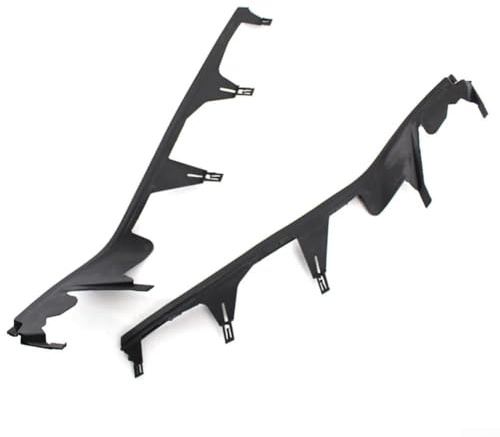 Auto Scheinwerfer Objektivdeckel Dichtung Kompatibel mit BMW 3er E46 1998-2001 4-Türer Schwarz Gummi Dichtungsstreifen Paar