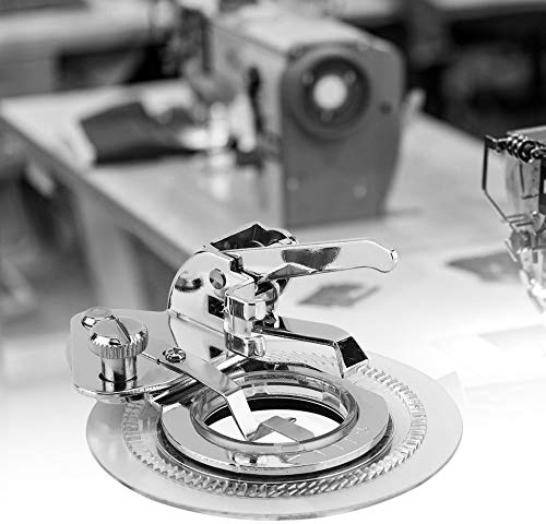 Akozon HomeE Pied de Broderie à Disque Circulaire pour Machines à Coudre – pour Papillon, et Plus – Pied-de-biche Spécial Point de Fleur