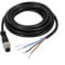 Sourcingmap M8 2m Male Straight Head 4 Pin Connector Aviation Electrical Cable