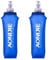 TRIWONDER Gourde Souple Pliable Flasque Running Bouteille d'eau Souple Poche Hydratation Réservoir d'eau Flacon pour Sport Utilisation en Extérieur (500 ML - 2 Pièces)