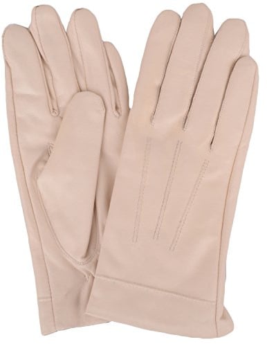 SNUGRUGS Womens Butter Soft Premium Leather Glove with Classic 3pt Stitch Design & Warm Fleece Lining
