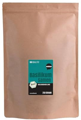 Wohltuer Bio-Basilikumsamen, 250 g