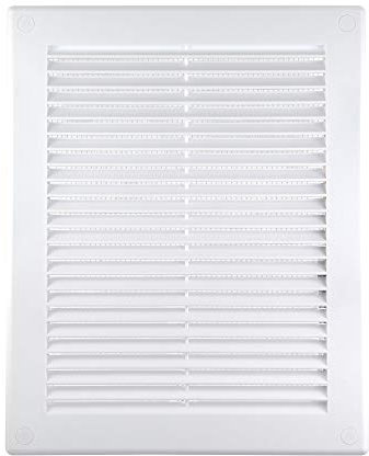 AWENTA Lüftungsgitter ABS Kunststoff eckig 160x210/200x250mm weiß
