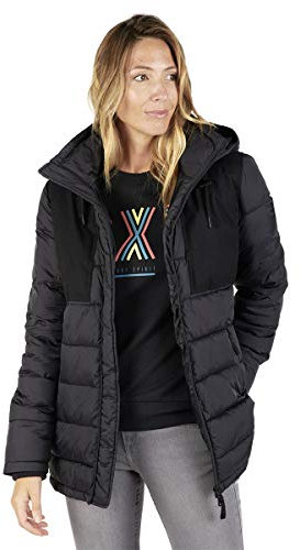 OXBOW M2JACINDA Doudoune Femme, Noir, FR : S (Taille Fabricant : 1)