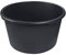 90 Litres Multi Tub Round Heavy Duty Multi Purpose Bucket - 63 x 63 x 40 cm - Ideal for Agriculture, Building, Equestrian, Gardening, Livestock, Small Ponds, Water Features - Easy to Clean