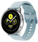 Lavaah Cinturino per orologio compatibile con Samsung Galaxy Watch Active, 20 mm in morbido silicone di ricambio per Galaxy Watch Active 2 44 mm/ Active 40 mm/Gear Sport Smart Watch (azzurro)