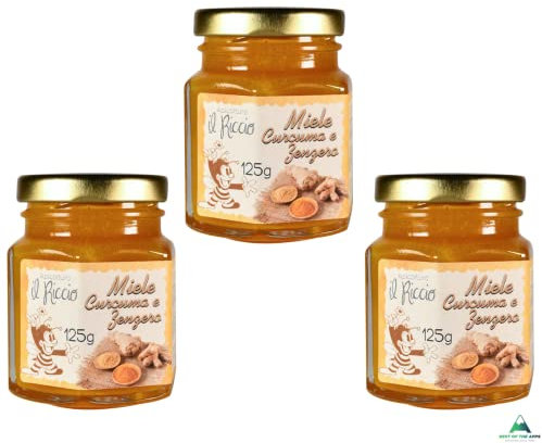 Miele Curcuma e Zenzero delle colline Marchigiane - 3x125g