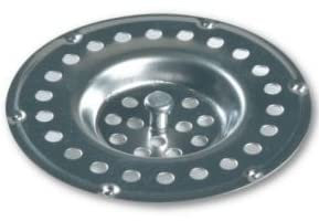 Saraoriginalshop Griglia Filtro per Lavello Universale in Acciaio Inox con Pomolo 1 pezzo Made in Italy