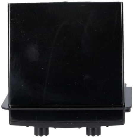 easyPART passend für DeLonghi 5332283000 Kaffeeauslauf für Kaffeemaschine | Kaffeeautomat, Kaffeevollautomat, Kaffeeverteiler, 2-fach, Höhenverstellbar, Schwarz, Vorne an der Türe, Auslauf Düse