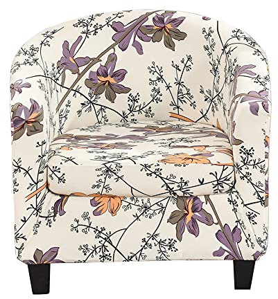 Meigeh Sesselbezug Schonbezug für Wannensessel 2-teiliger Sesselbezug Sesselhusse mit Kissenbezug für Tullsta Sesselüberwurf Cocktailsessel Schonbezüge