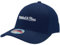 Mitchell & Ness Script Logo Baseballkappe - Dunkelblau/Weiß, Classic Red Snapback (größenverstellbar)
