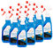 D.LINE Scheibenenteiser 12x 0,5 Liter Flasche, sekundenschnelles enteisen von Scheiben einfach ohne kratzen,klare Sicht mit klarer Sache (12)