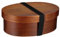 UPKOCH Japanese Bento Box, Wood Bento Lunch Box, Leakproof Food Container, Insulated Sushi Box for Adults, Meal Prep Container, Coffee Color, 7.07x511x2.44 inch, Single Layer, 501-800ML
