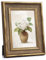 Afuly 13x18 Bilderrahmen Vintage Holz in Gold Bilderrahmen Retro Antike Shabby Fotorahmen Deko für Wand Tisch Family Freund Hochzeit Geburtstag Geschenke Muttertage für Mama Oma