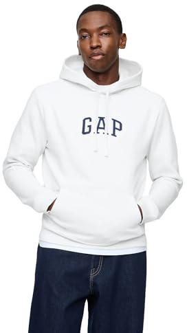 GAP Herren Logo Pullover Hoodie, Carls Stone, Medium