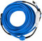 sixcow 9995862-DIY Blaues Kabel und Drehgelenk, 2 Draht, 18 m, für Dolphin Pool Roboter Reiniger M200, Nautilus CC Plus, verwicklungsfreie Bedienung
