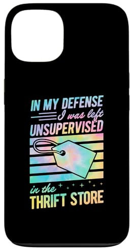 En mi defensa me dejaron sin supervisión en la tienda de segunda mano Carcasa para iPhone 13