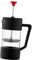 Hemobllo Cafetera Prensa Francesa de Vidrio Cafetera de Manual con Prensa de Café Inoxidable para Hogar y Oficina Filtro Reutilizable y Saludable