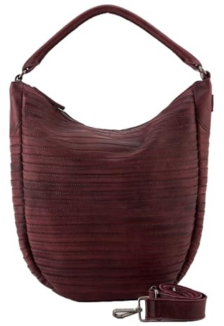 FREDsBRUDER Schultertasche Umhängetasche Gürteltier Dark Red weinrot