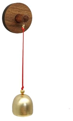 Ladenbesitzer-Glocke Zum Öffnen Der Tür, Geschäftsinhaber-Signalglocke Zum Öffnen Der Pforte | Holz-Türklingel-Windspiel,Selbstklebende, Einzigartige Und Kreative Retro-Ladensignal Für Restaurant